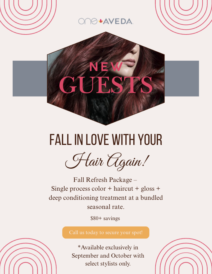 Special offer image for One AVEDA Salon